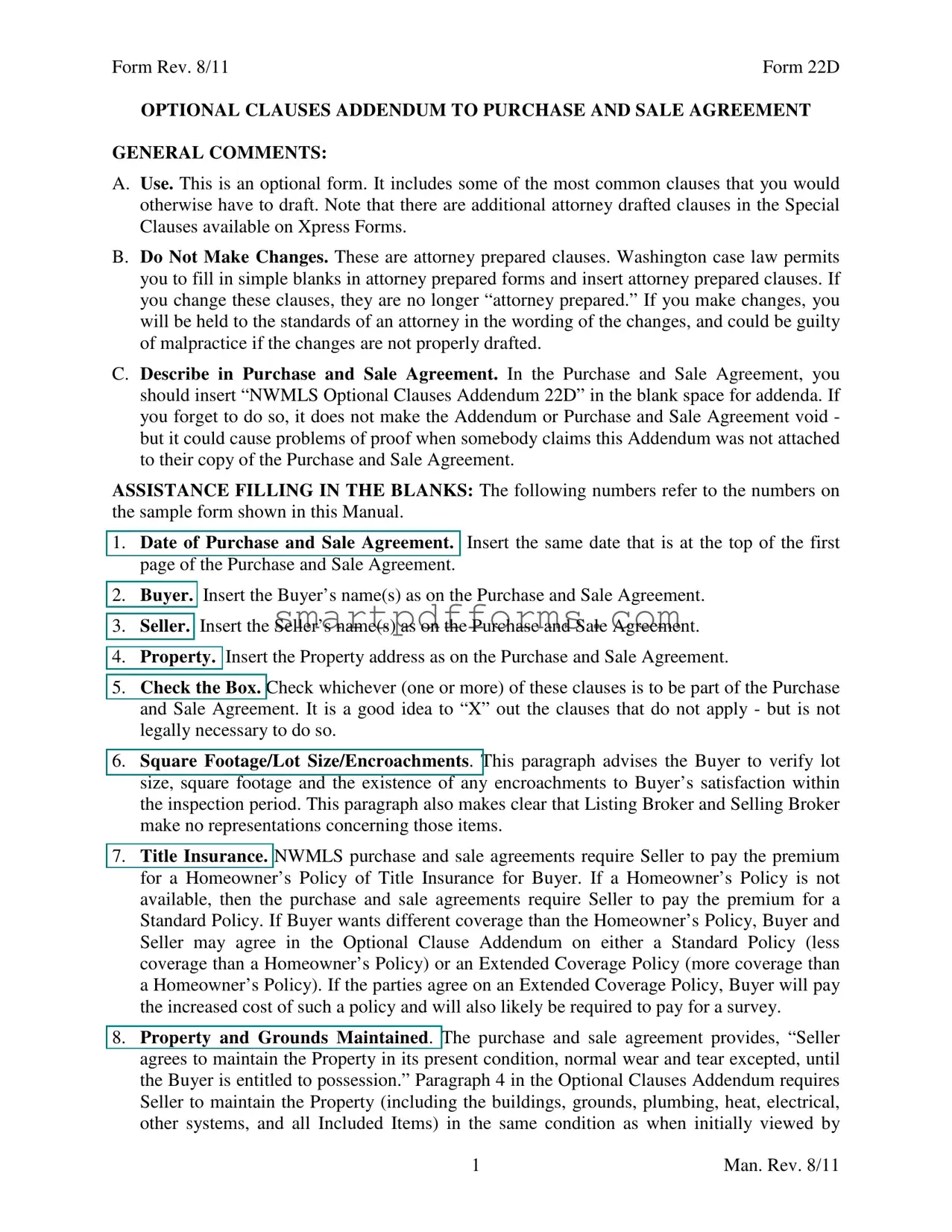 Blank 22D PDF Template