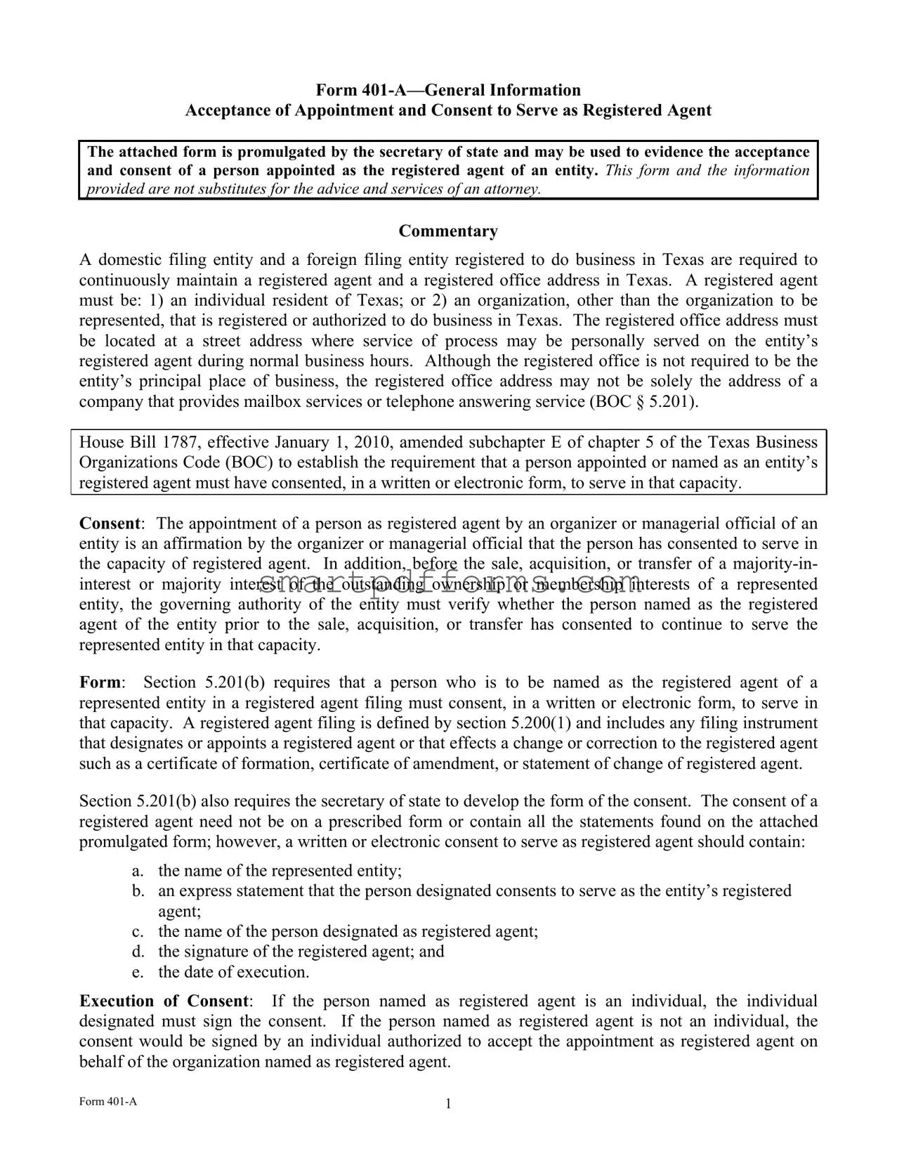 Blank 401 A PDF Template