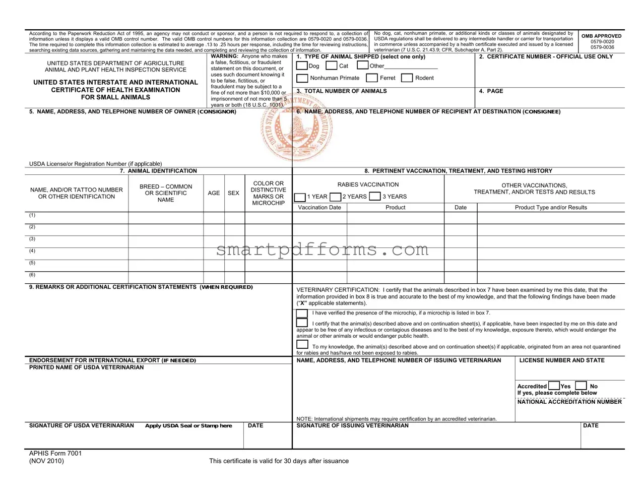 Blank 77 043 PDF Template