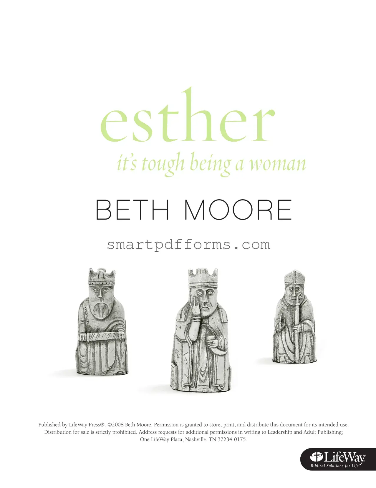 Blank Beth Moore Esther PDF Template