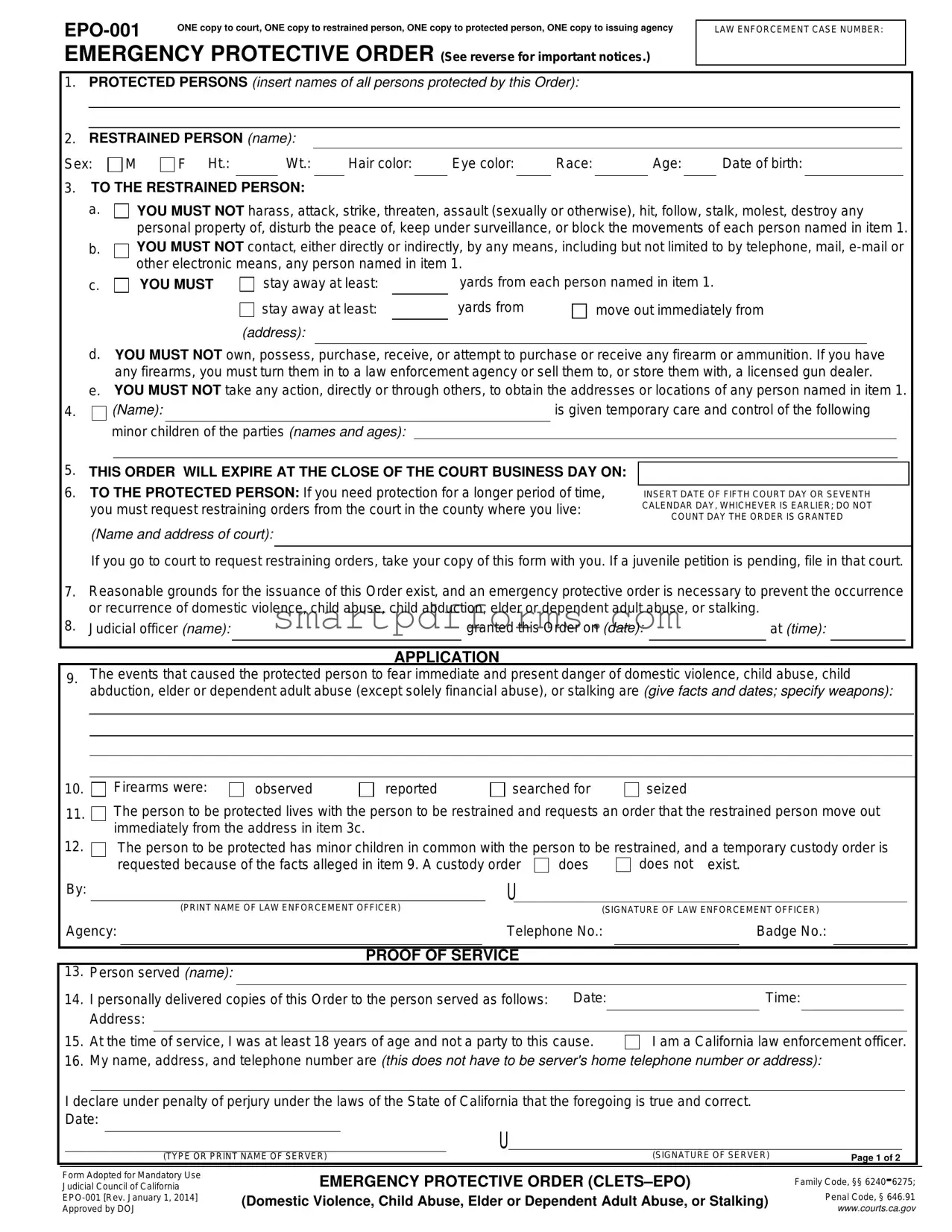 Blank Epo 001 PDF Template