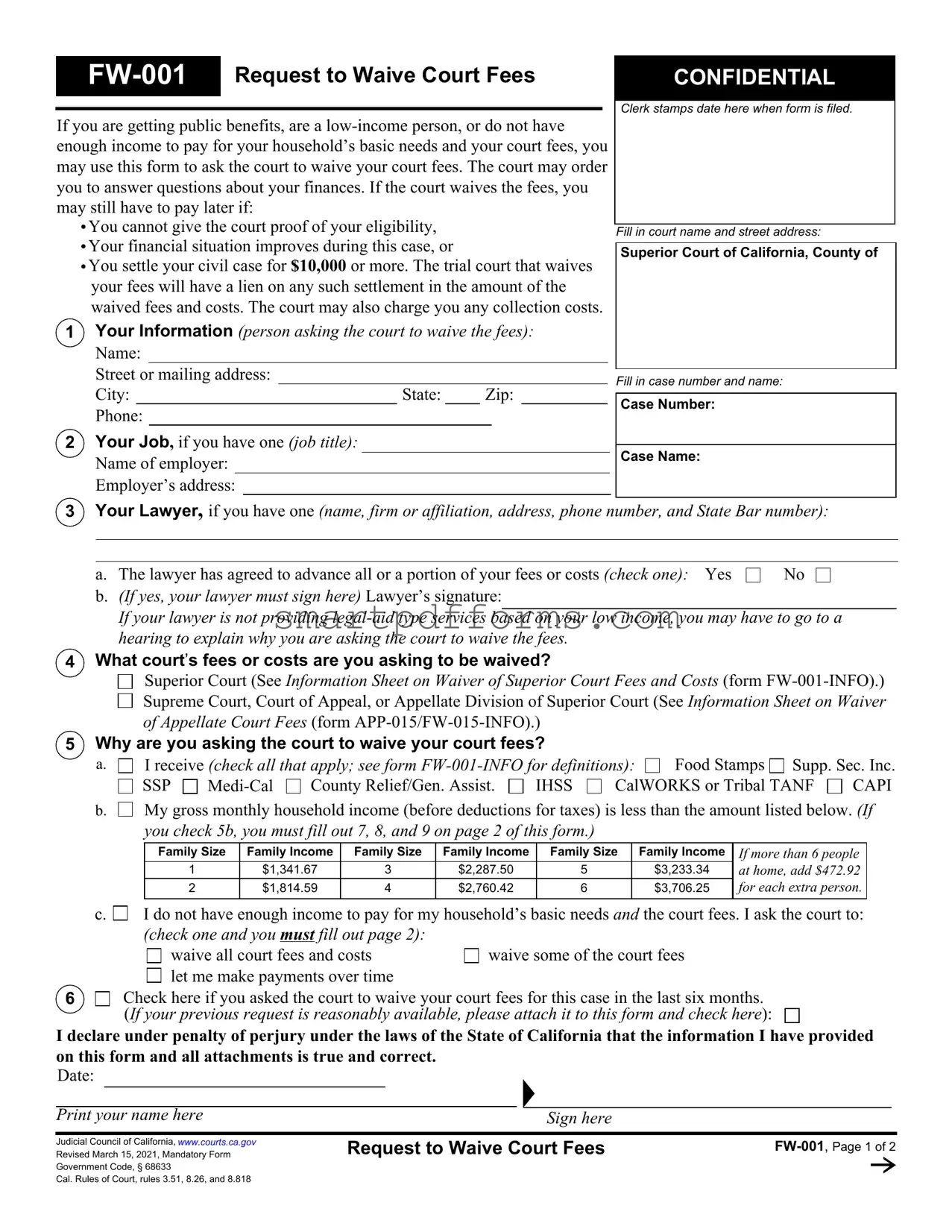 Blank Fw 001 PDF Template