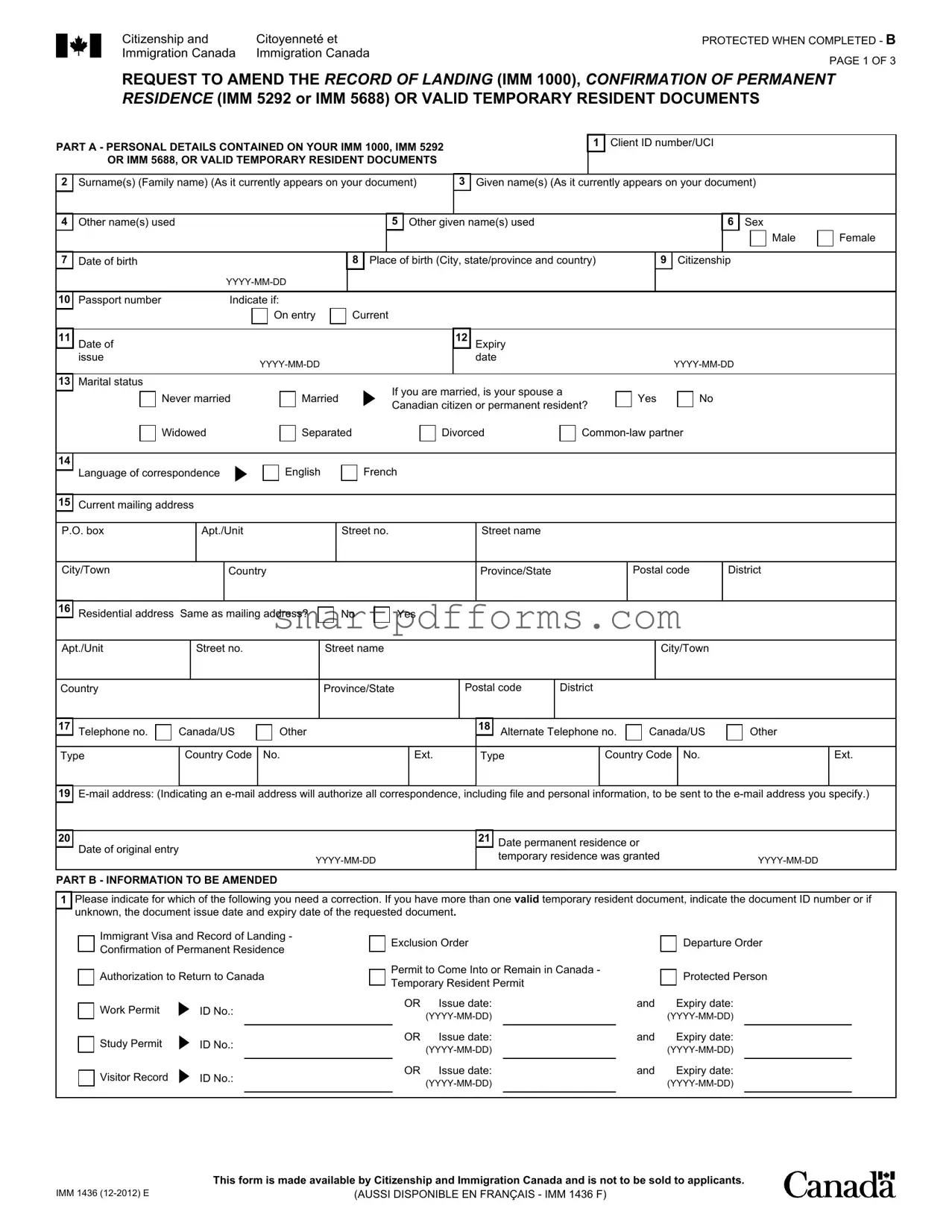 Blank Imm 5292 PDF Template