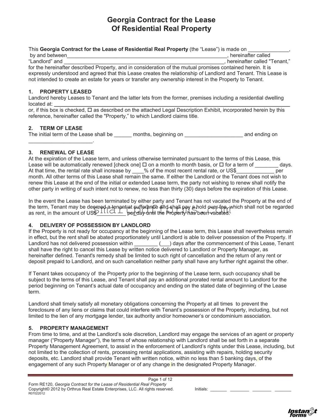Blank Re 120 PDF Template