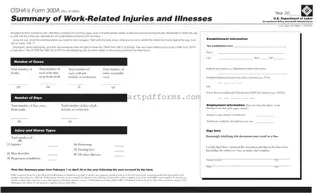 Blank 300A Osha PDF Template