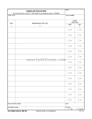 Blank 5164 R PDF Template