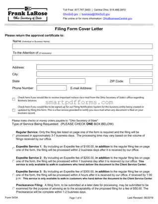Blank 543A PDF Template