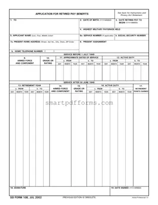 Blank Dd 108 PDF Template