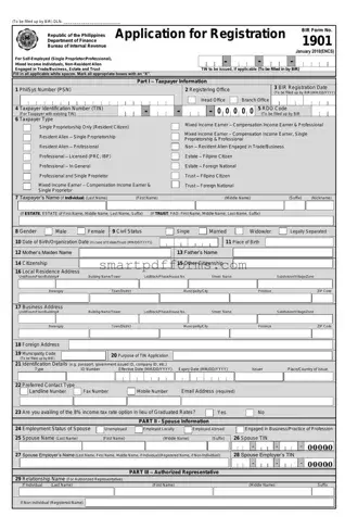 Blank Bir PDF Template