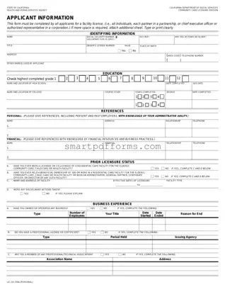 Blank Lic 215 PDF Template