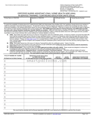 Blank Cdph 283 A PDF Template