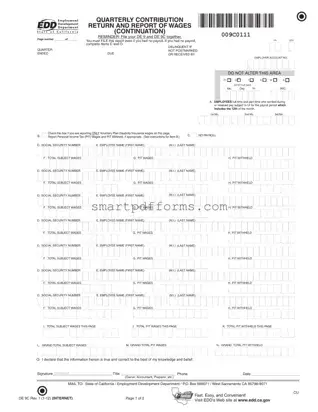 Blank De 9C PDF Template