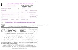 Blank Dmv Reg 138 PDF Template
