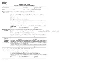 Blank Dmv Transmittal Dl 11 PDF Template