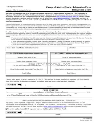 Blank Eoir 33 Ic PDF Template