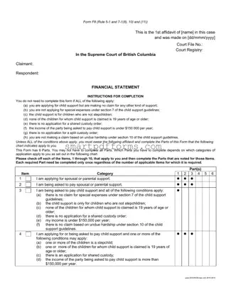 Blank F8 PDF Template