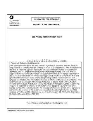 Blank Faa 8500 7 PDF Template