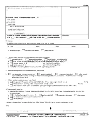 Blank Fl 390 PDF Template