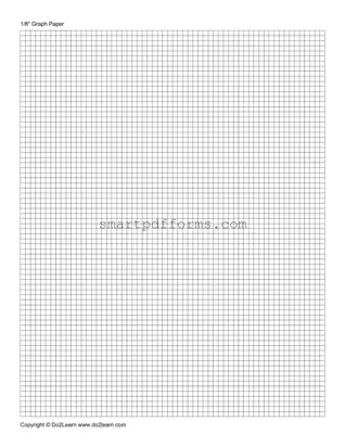 Blank Graph Paper PDF Template
