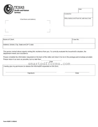 Blank H1857 PDF Template