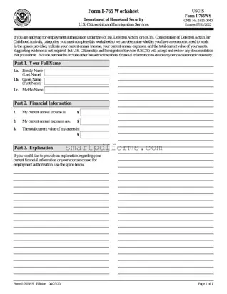 Blank I 765Ws PDF Template