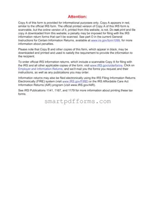 Blank IRS 3921 PDF Template