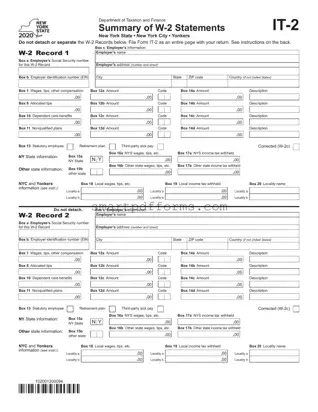 Blank It 2 PDF Template