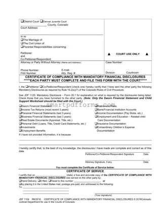 Blank Jdf 1104 PDF Template