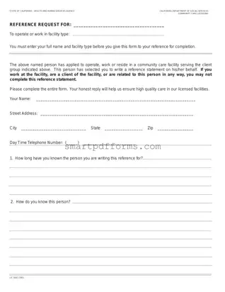 Blank Lic 301E PDF Template