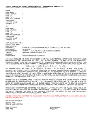 Blank Mt199 PDF Template