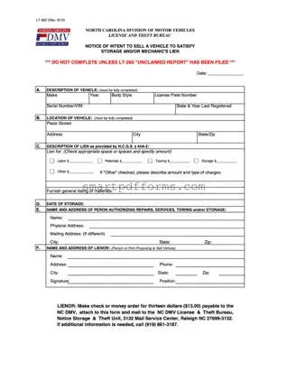 Blank Nc Lt 262 PDF Template