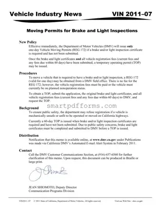 Blank Reg 172 PDF Template