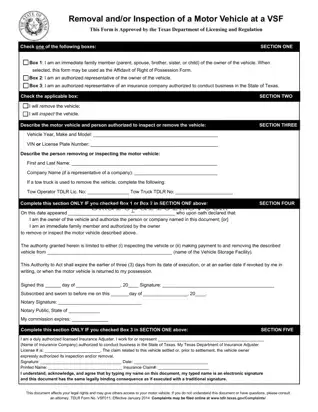 Blank Tdlr Vsf011 PDF Template