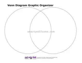 Blank Venn Diagram Graphic Organizer PDF Template