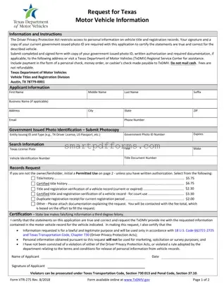 Blank Vtr 275 PDF Template