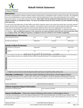 Blank Vtr 61 PDF Template
