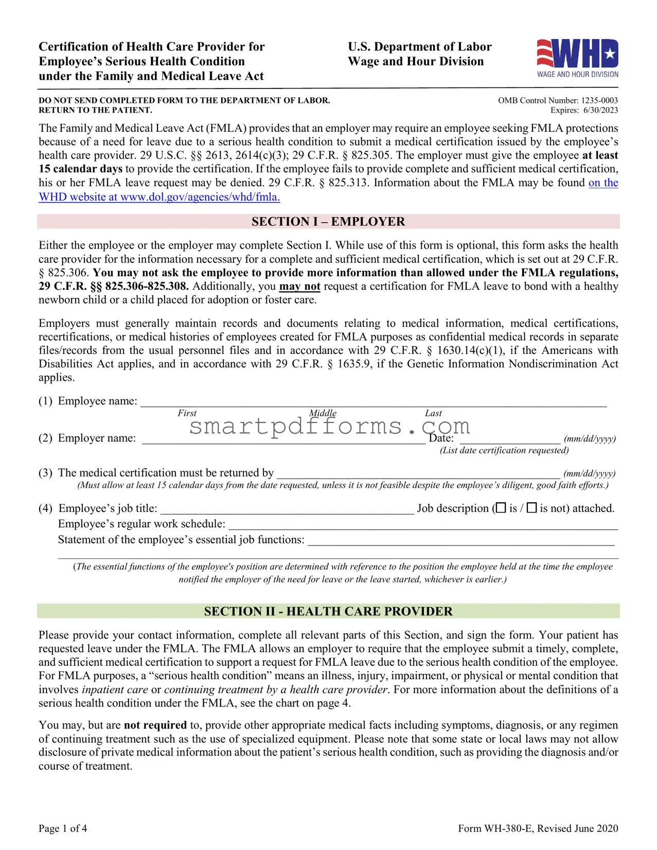 Blank Wh 380 E PDF Template